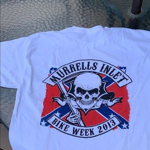 100% cotton T-Shirt Murrels Inlet(SC)Bike week2013